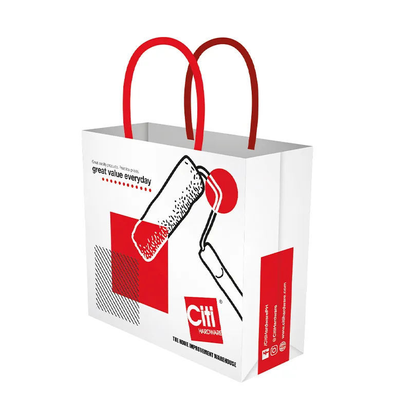 SHOPPING BAG CITI SBCR1119-ROLLER BRUSH 36X40CM